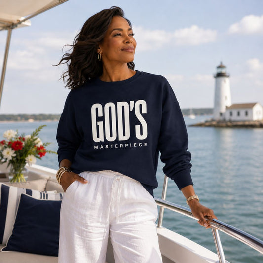 God's Masterpiece Crewneck Sweatshirt