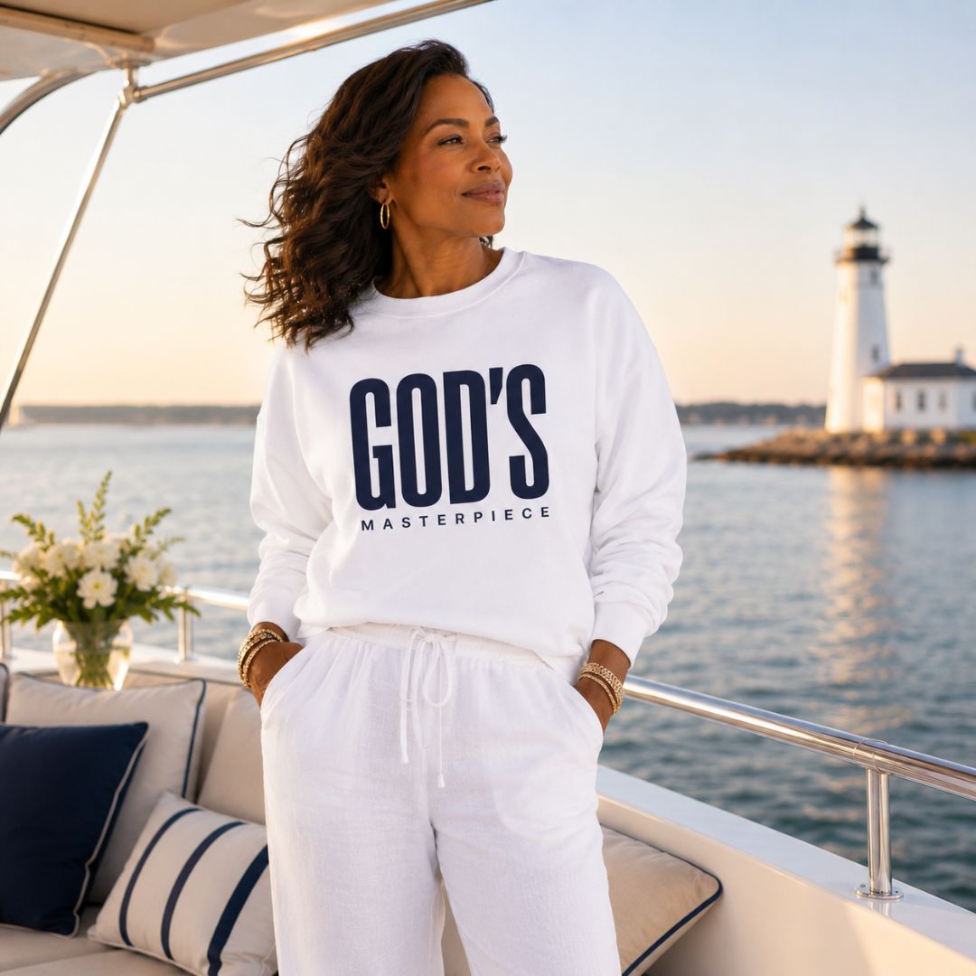 God's Masterpiece Crewneck Sweatshirt