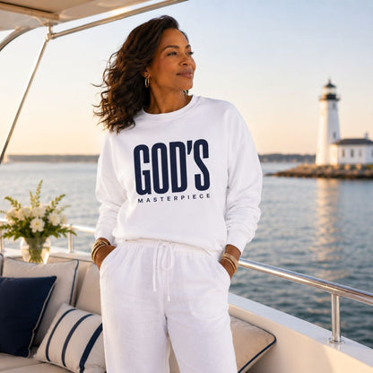 God's Masterpiece Crewneck Sweatshirt