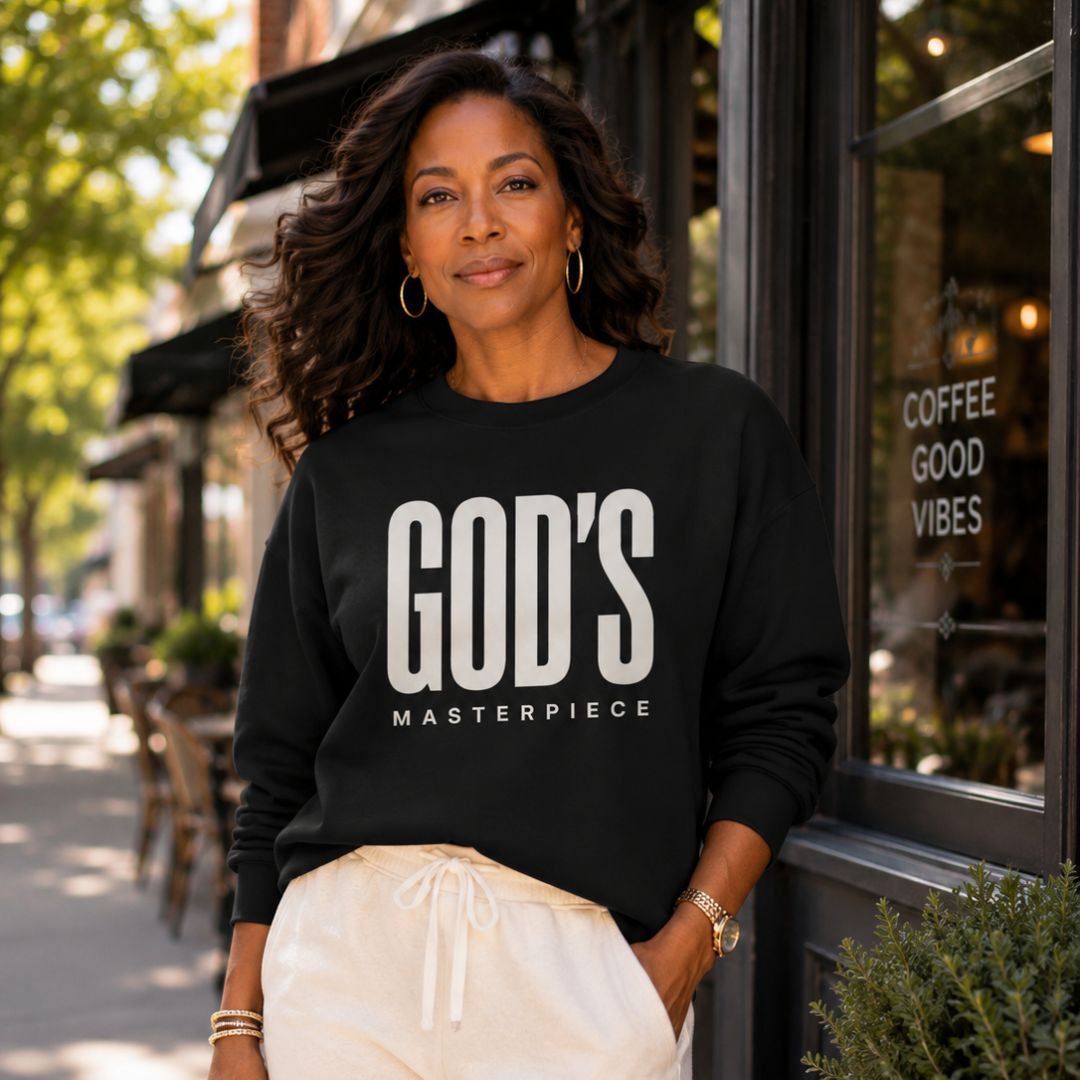 God's Masterpiece Crewneck Sweatshirt