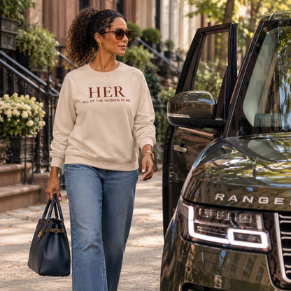 HER | All of the Women in Me Crewneck Sweatshirt