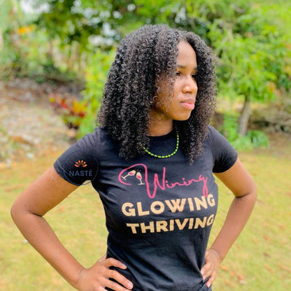 WINNING, GLOWING, THRIVING PREMIUM TEE