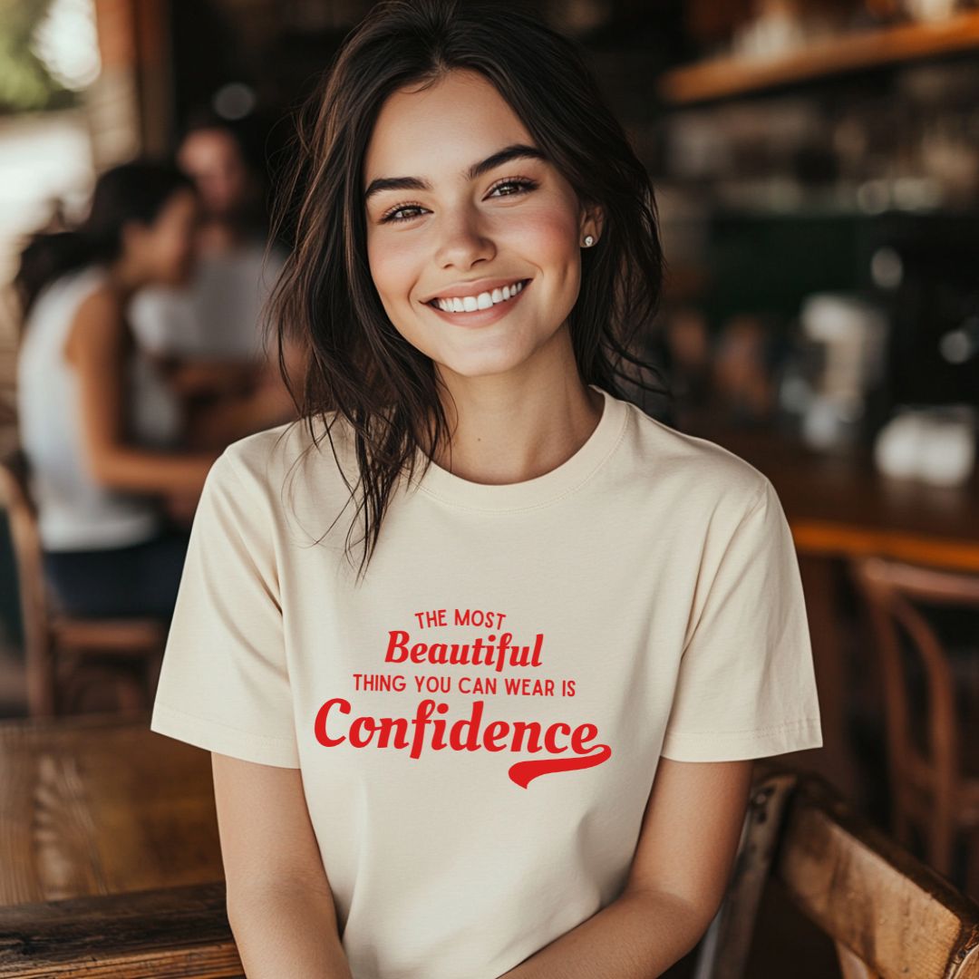 The Most Beautiful Thing You Can Wear Is Confidence T-shirt