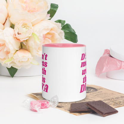 Don't Mess with This Diva - Breast Cancer Awareness Mug