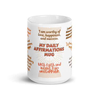 DAILY AFFIRMATIONS MUG - 15 OZ