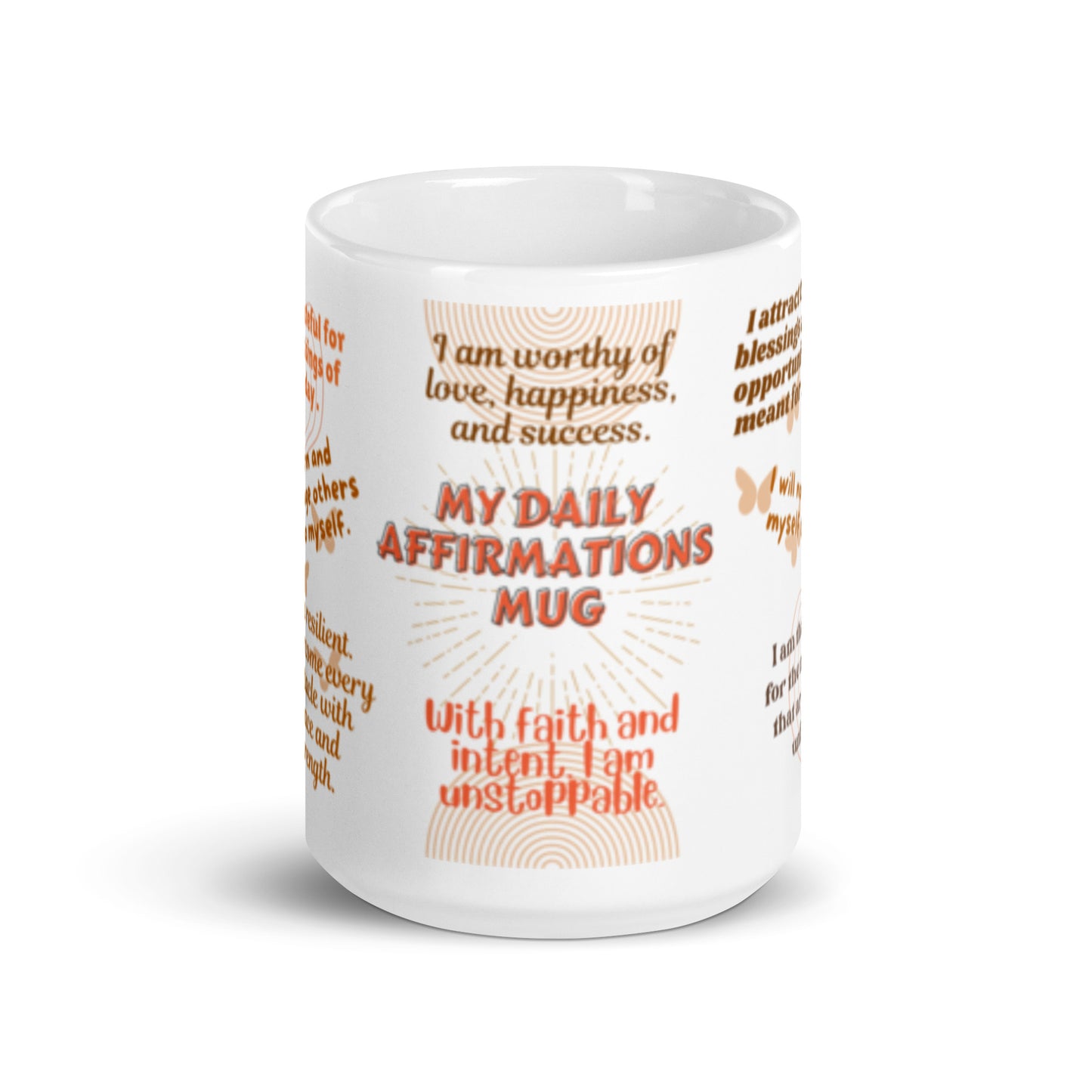 DAILY AFFIRMATIONS MUG - 15 OZ