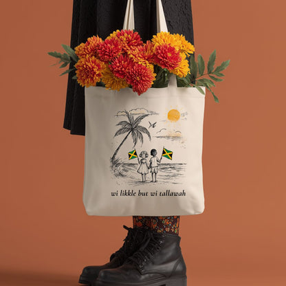 Wi Likkle But Wi Tallawah Organic Tote