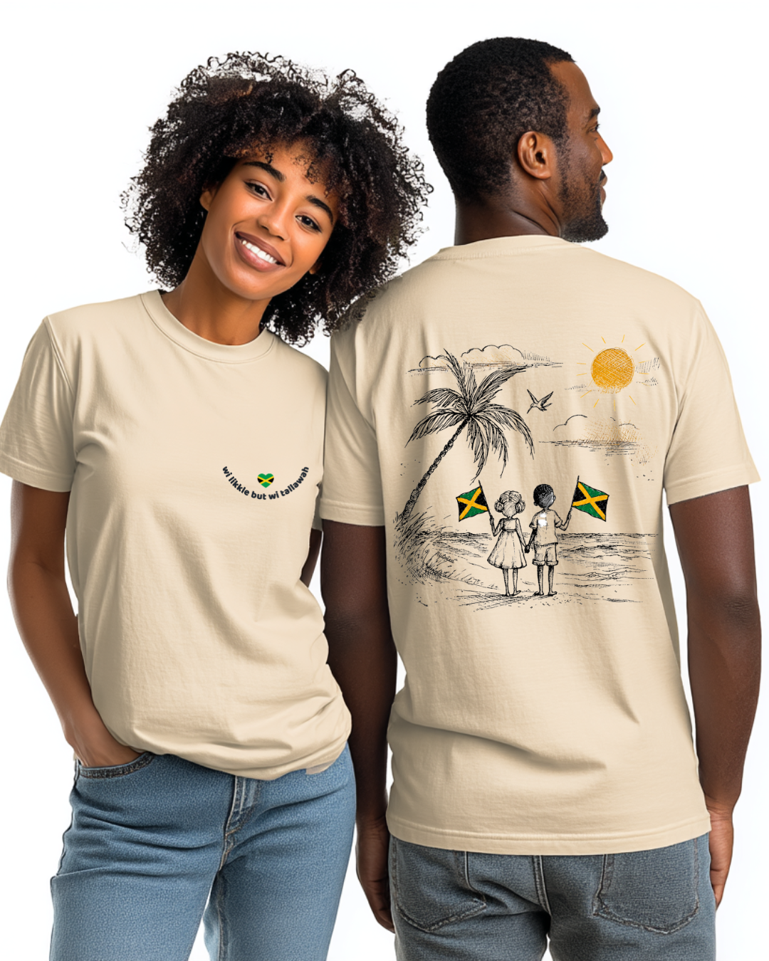 Wi Likkle But Wi Tallawah Jamaica Unisex T-Shirt