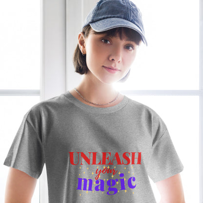 UNLEASH YOUR MAGIC CROP TEE