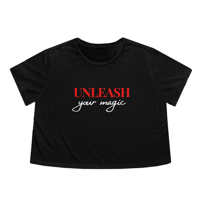 UNLEASH YOUR MAGIC (2)  PREMIUM CROPPED T-SHIRT