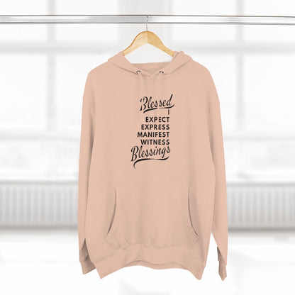 I AM BLESSED UNISEX PREMIUM PULLOVER HOODIE