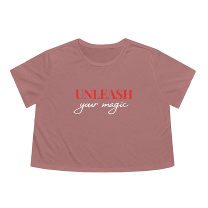 UNLEASH YOUR MAGIC (2)  PREMIUM CROPPED T-SHIRT