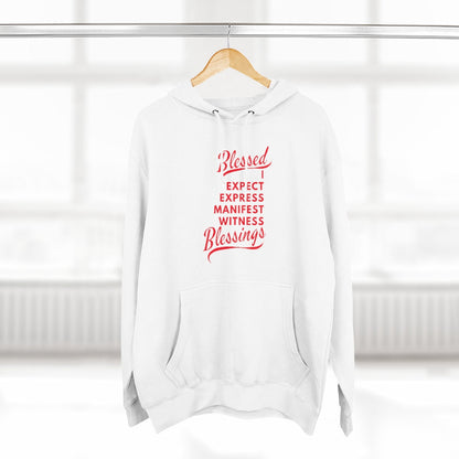 I AM BLESSED UNISEX PREMIUM PULLOVER HOODIE