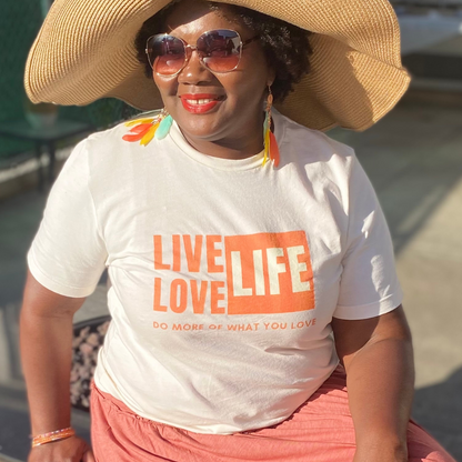 LIVE LIFE LOVE LIFE UNISEX TEE