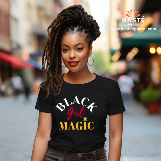 BLACK GIRL MAGIC SHORT SLEEVE TEE