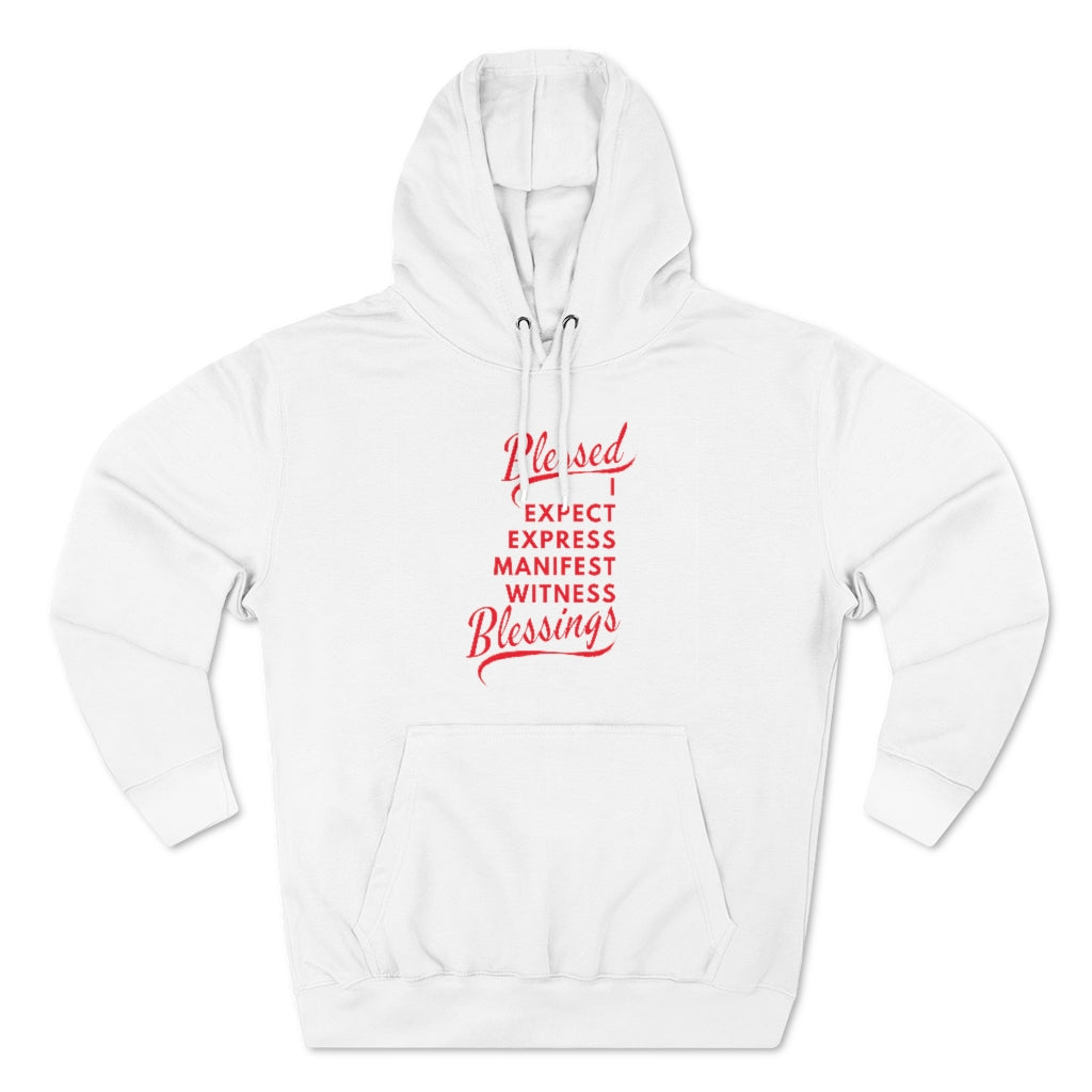 I AM BLESSED UNISEX PREMIUM PULLOVER HOODIE