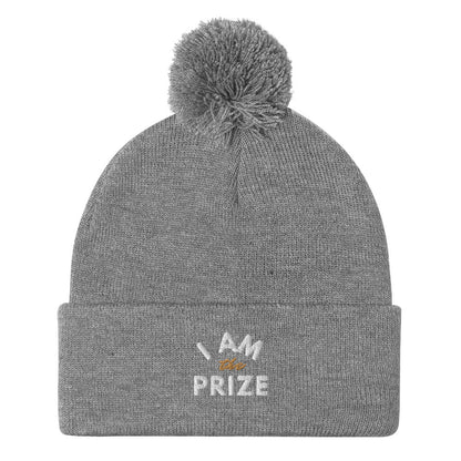 I AM THE PRIZE POM-POM BEANIE