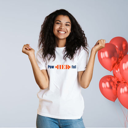 PowHERful Tee – A Tribute to a Woman's Power